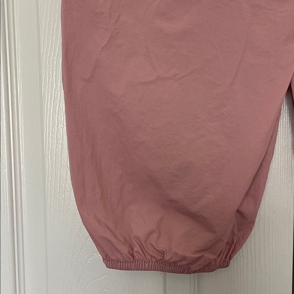 Dusty Pink Cropped Cargo Jogger Pants - Picture 10 of 11